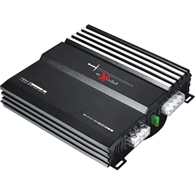 Image de Excalibur X500.2 Amplificateur Audio Voiture De Puissance 2 Canaux Autoradio Ampli HiFi Stéréo x 500 Watt ou 1x 150 RMS MOSFET 1000 Max
