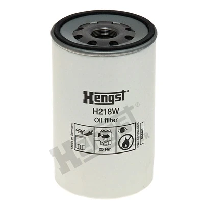 Image de HENGST FILTER H218W Filtre à huile 1 1/8 16 U vissé RENAULT TRUCKS: Midliner, Midlum