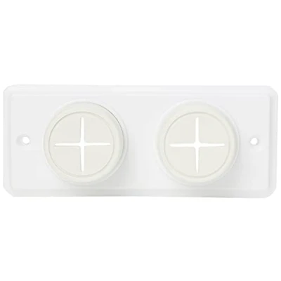 Image de Bulk Hardware BH02004 Accroche serviette/torchon double avec vis