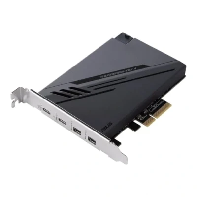 Image de ASUS ThunderboltEX 4 Carte et Adaptateur d&#039;interfaces Interne Mini DisplayPort, PCIe, Thunderbolt, USB 2.0, 3.2 Gen 2 (3.1 2)