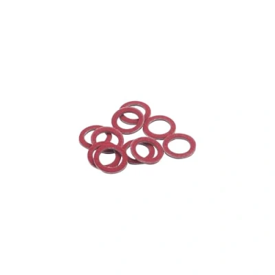 Image de Joint fibre rouge eau chaude/eau froide 12x17 (3/8) (lot de 10) NOYON &amp; THIEBAULT