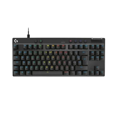 Image de Logitech G PRO X TKL RAPID clavier Jouer USB AZERTY Français Noir Neuf