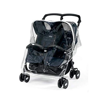 Image de Peg Perego, habillage pluie pour poussette, convient Aria Shopper Twin/Mini Twin