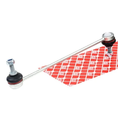 Image de febi BILSTEIN 21044 Biellette de barre stabilisatrice Essieu avant gauche, droit 280 M10 x 1,5 Plus avec écrou autobloquant Acier