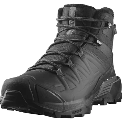 Image de Salomon X Ultra Snowpilot WP Bottes de neige, Homme, Taille: 41 1/3, Black/phantom/castlerock Tissu / matière synthétique