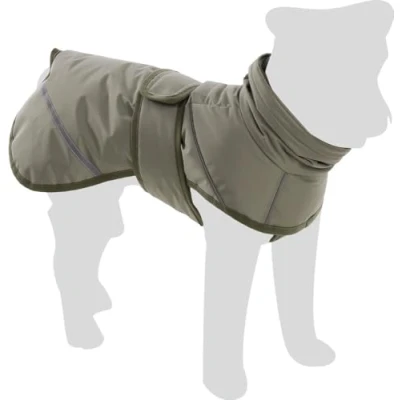 Image de Flamingo Manteau d&#039;hiver pour Chiens Cujo Vert Taille 55cm (A: 55 cm, B: 58 C: 64 74 cm) Idéal Border Collie, Cocker Spaniel, Labrador, Vizsla et Beagle