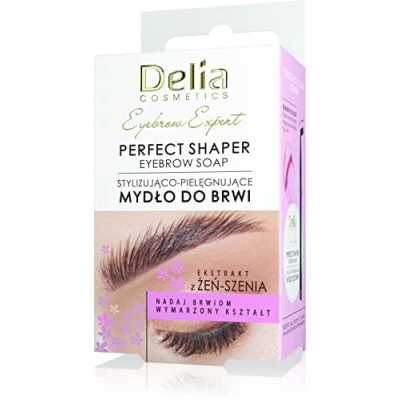 Image de Delia Cosmetics EYEBROW EXPERT Savon Styling sourcils Soin et Hydratation Toute couleur de Effet transparent Extrait Ginseng Set 10 ml