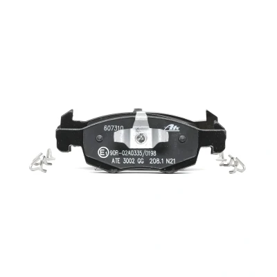 Image de ATE 13.0460 7310.2 Jeu de plaquettes frein avec indicateur d&#039;usure accessoires OPEL: Corsa E 3/5 portes, VAUXHALL: Mk4