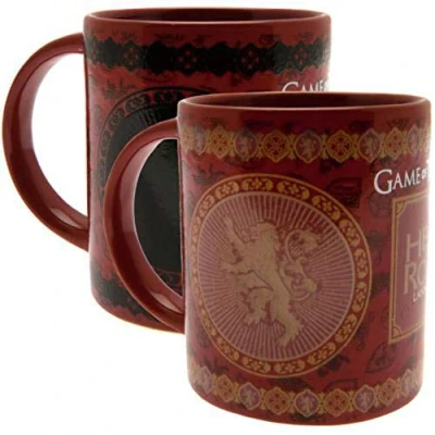 Image de Game of Thrones SCMG24716 Mug, Noir/Rouge/Doré
