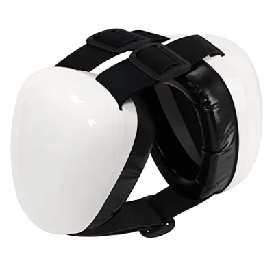 Image de derYEP Cache oreilles pour chien Protection auditive 29 dB NRR contre le bruit (XL, blanc)