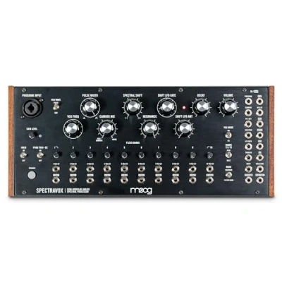 Image de MOOG Spectravox processeur spectral analogique semi modulaire avec banque de filtres CV, vocodeur, oscillateur VC, sortie casque et patches 3,5 mm