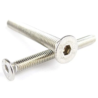 Image de Boltstore Lot de 10 vis à tête fraisée CSK en acier inoxydable A2 DIN 7991 M4 x 60 mm