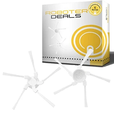 Image de Roboter Deals brosses latérales, de rechange, latérales (2 pièces) pour robot aspirateur Dreame W10 et Pro.