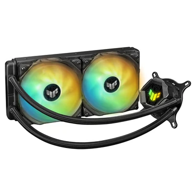 Image de ASUS TUF GAMING LC 240 ARGB Processeur Refroidisseur de liquide tout en un 12 cm Noir 1 pièce(s) Neuf