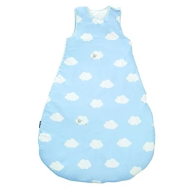 Image de roba Gigoteuse Bébé Kleine Wolke bleu 90 cm Toutes Saisons Sac de Couchage Unisex Coton Respirant