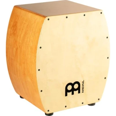Image de Meinl Percussion Arch Bass Cajon drum box arrondie avec timbres et basses profondes Surface de jeu en érable (SUBCAJ7SNT M)