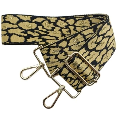 Image de 5cm Sangle Sac Bandouliere Large Interchangeable Bandoulière pour Sac, à Main Réglable avec Boucle Dorée Femme DIY Accessoires (Jaune) 06