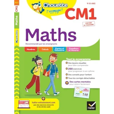 Image de Chouette Maths CM1 cahier d&#039;entraînement recommandé par les enseignants (Broché)