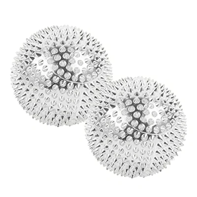 Image de Massage, 1 Paire Balles Massage à picots, Trigger Point, Boule Myofasicale, d&#039;exercice pour le dos Jambes Pieds Mains