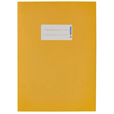 Image de Protège cahiers Herma Format A5 jaune