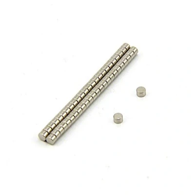 Image de N42 Aimant Néodyme Pour Les Arts, L&#039;Artisanat, la Fabrication de Modèles 3mm dia x 2mm D&#039;Épaisseur 0,27kg Pull Pack 50