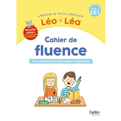Image de LEO ET LEA 2019 Cahier de fluence CE1 Nouvelle édition 2023