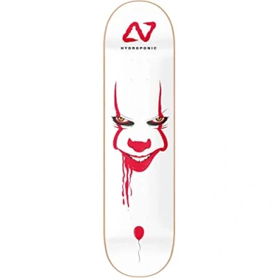 Image de Hydroponic Terror It Skateboard Mixte, Blanc, 8&quot;