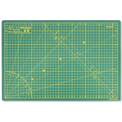 Image de Elan Tapis de Découpe A3 Vert, Decoupe Autocicatrisant A3, Plaque Cutter, Couture Modelisme, Coupe 30x44 CM, Self Healing Cutting Mat