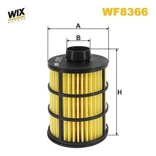 Image de WIX FILTERS WF8366 Filtre à Carburant Cartouche filtrante FIAT: Ducato III Camion Plateau / Châssis, Van, 500 3 portes