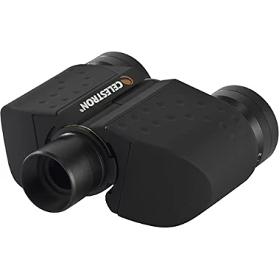 Image de Celestron 93691 Visionneuse binoculaire stéréo 22 mm à prisme de Porro BaK 4 pour télescopes, noir