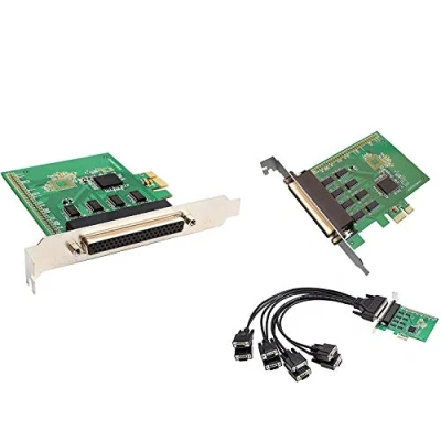 Image de KALEA INFORMATIQUE Carte contrôleur PCIe 8 Ports COM RS232 UART avec Chipset EXAR XR17V358