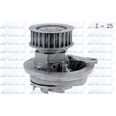 Image de DOLZ O137 Pompe à eau 25 avec poulie OPEL: Frontera A Sport SUV Cabriolet, Calibra A, Omega B Berline