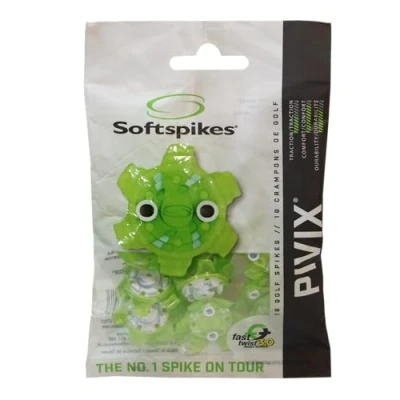 Image de SOFTSPIKES (Fts 3.0 Pointes de Golf Pivix Crampons, Vert, Clamshell of 1 Set