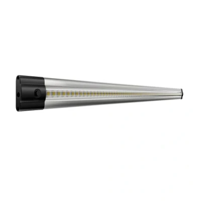 Image de parlat LED Lampe d&#039;agencement SIRIS, 50cm, plat, argenté, 5,9 W, 531lm, blanc chaud, barre lumineuse, éclairage d&#039;armoire, lampes cuisine, armoire, Led, lampe, applique, armoire basse