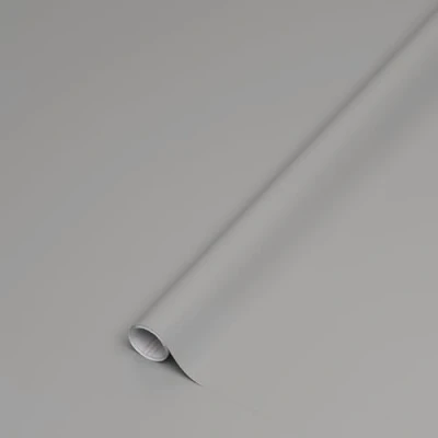 Image de D C FIX Adhésif rouleau uni mat gris 2 m x 45 cm