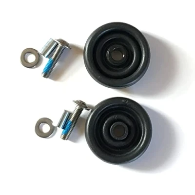 Image de Brompton Lot de 2 roulettes Eazy 6 mm Pièce vélo Unisexe, Noir, Taille Unique