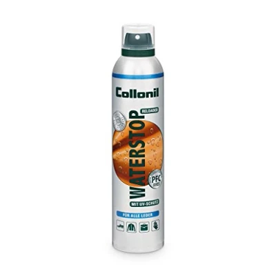 Image de Collonil Waterstop Reloaded Spray imperméabilisant sans PFC pour tous les cuirs Transparent Transparent, 300 ml