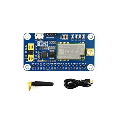 Image de Waveshare SX1268 Lora Hat for Raspberry Pi Spread Spectrum Modulation 433MHz Frequency Band Allow Data Transmission up to 5km 84 Available Signal Channel