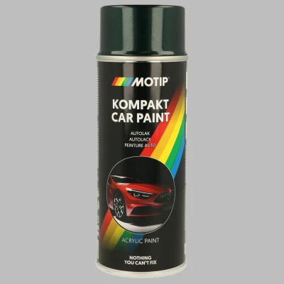 Image de MOTIP 53569 Peinture combinée pour voitures 400ml aérosol vert Kompakt black metallic 12 ml