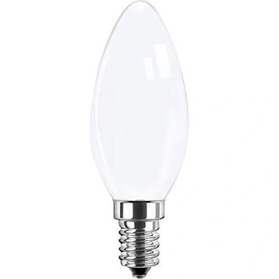 Image de Ampoule LED en forme de bougie, 4,5 W (40 W), E14, 470 lm, 2700 K, verre opale