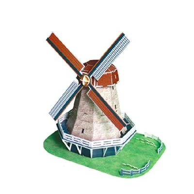 Image de Ak Sport 0625609 Puzzle 3D Moulin Hollandais 45 Pièces