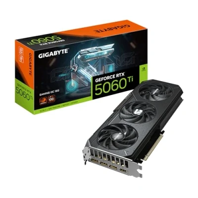Image de Carte Graphique Gigabyte GeForce RTX 5060 Ti Gaming OC 16Go Neuf