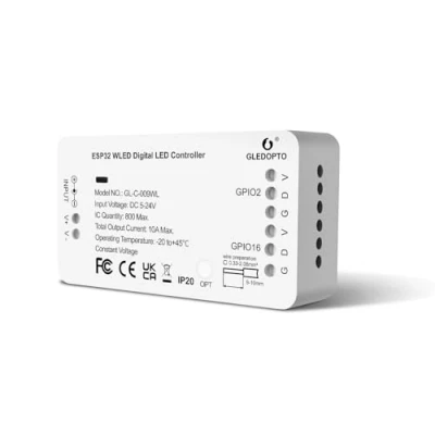 Image de GLEDOPTO WLED Contrôleur numérique adressable LED WS2811, WS2812B, SK6812, WS 2801 APA 012, APA104 (WLED)