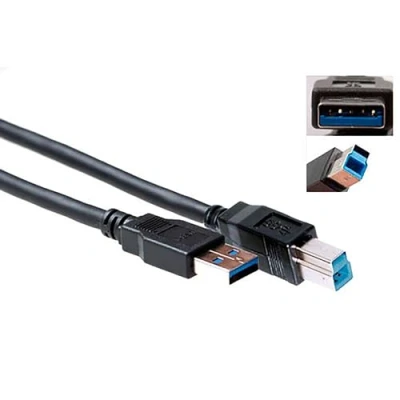 Image de ACT 1m, USB 3.0 câble 3.2 Gen 1 (3.1 1) A B Noir Neuf