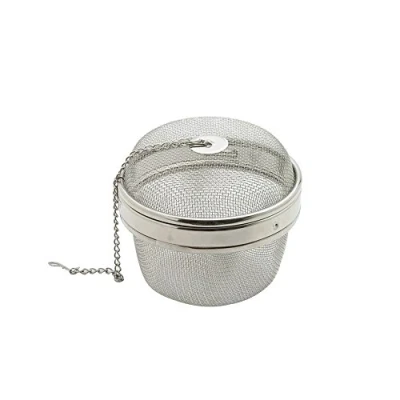 Image de Weis 14910 Boule à Epices Acier Inoxydable Argent 10 x 9 cm
