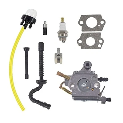 Image de JRL Carburateur pour tronçonneuse Stihl MS192 MS192T MS192TC Zama C1Q S258 Tuyau Carburant