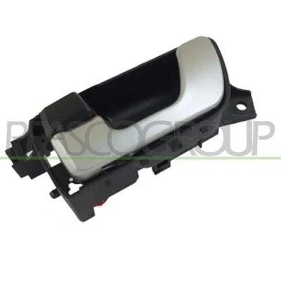 Image de PRASCO MB1608648 Poignée De Porte intérieur, arrière gauche, avant gauche noir, argent MITSUBISHI: PAJERO 3, 3