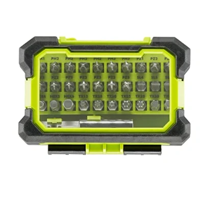 Image de Ryobi Coffret de 31 accessoires vissage : 30 embouts PH / PZ SL HEX TX sécurité + 1 porte embout à fixation rapide 1/4&#039;&#039; RAK31MSDI