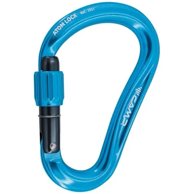 Image de C.A.M.P. Camp Mousqueton Atom Lock Unisexe, Bleu, Taille Unique