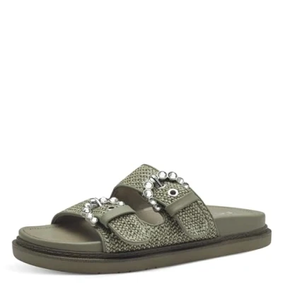 Image de Tamaris Mules, Femme, Taille: 37, Sage Tissu / matière synthétique